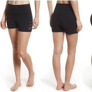 ALO Ripped High Waist Shorts